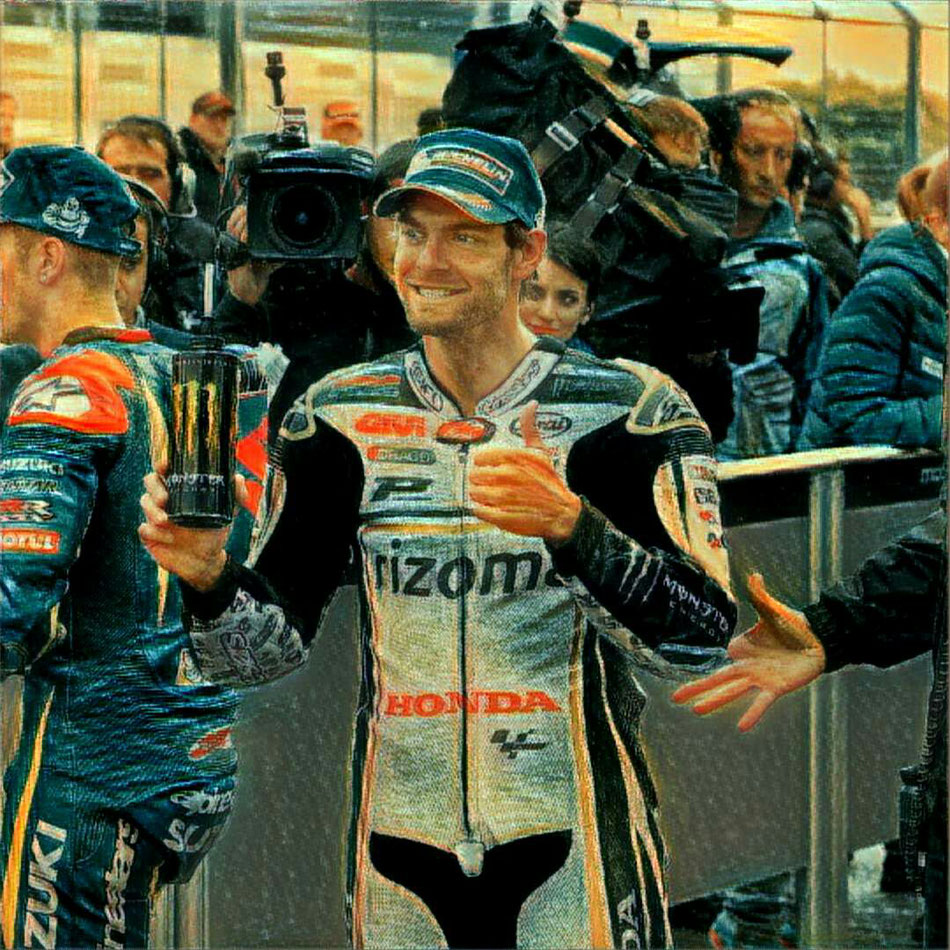 Cal Crutchlow in der MotoGP 2016 in Silverstone für LCR Honda
