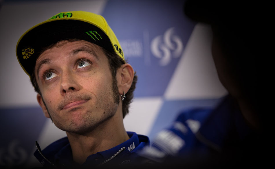 Bin ich wirklich der Superstar der MotoGP? Ja, Valentino Rossi, Sie sind es.
