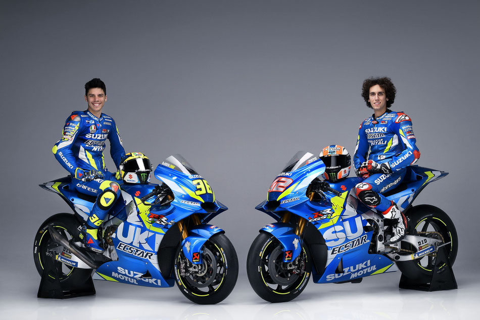 Joan Mir und Alex Rins für Suzuki in der MotoGP Saison 2019