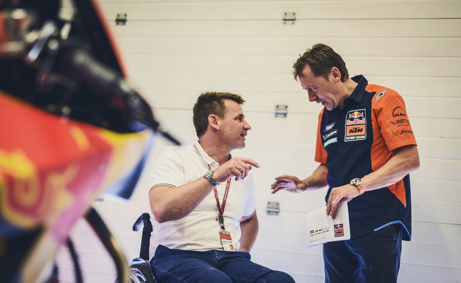 KTM Sportchef Pit Beirer in der MotoGP 2017
