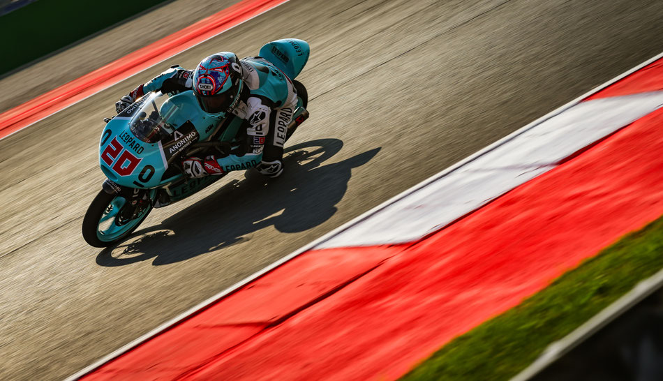 Fabio Quartararo in der Moto3 in Misano 2016 für Leopard Racing.