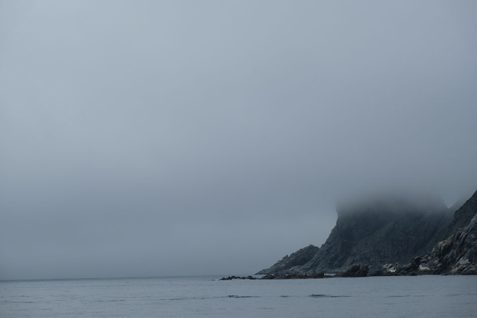 wieder einmal Nebel und Nieselregen