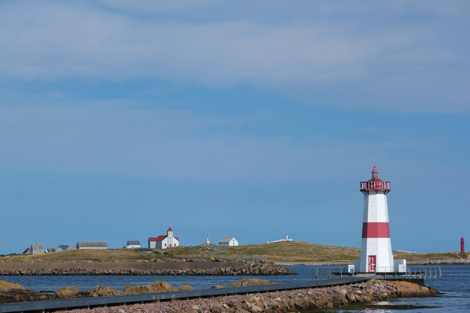 Die Ile aux Marins schützt den Hafen von St. Pierre