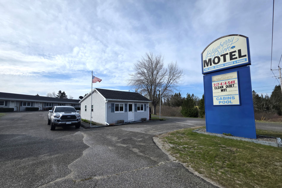 Blueberry Patch Motel - erschien uns sehr typisch