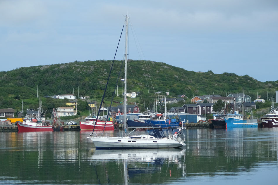vor Anker in St. Anthony