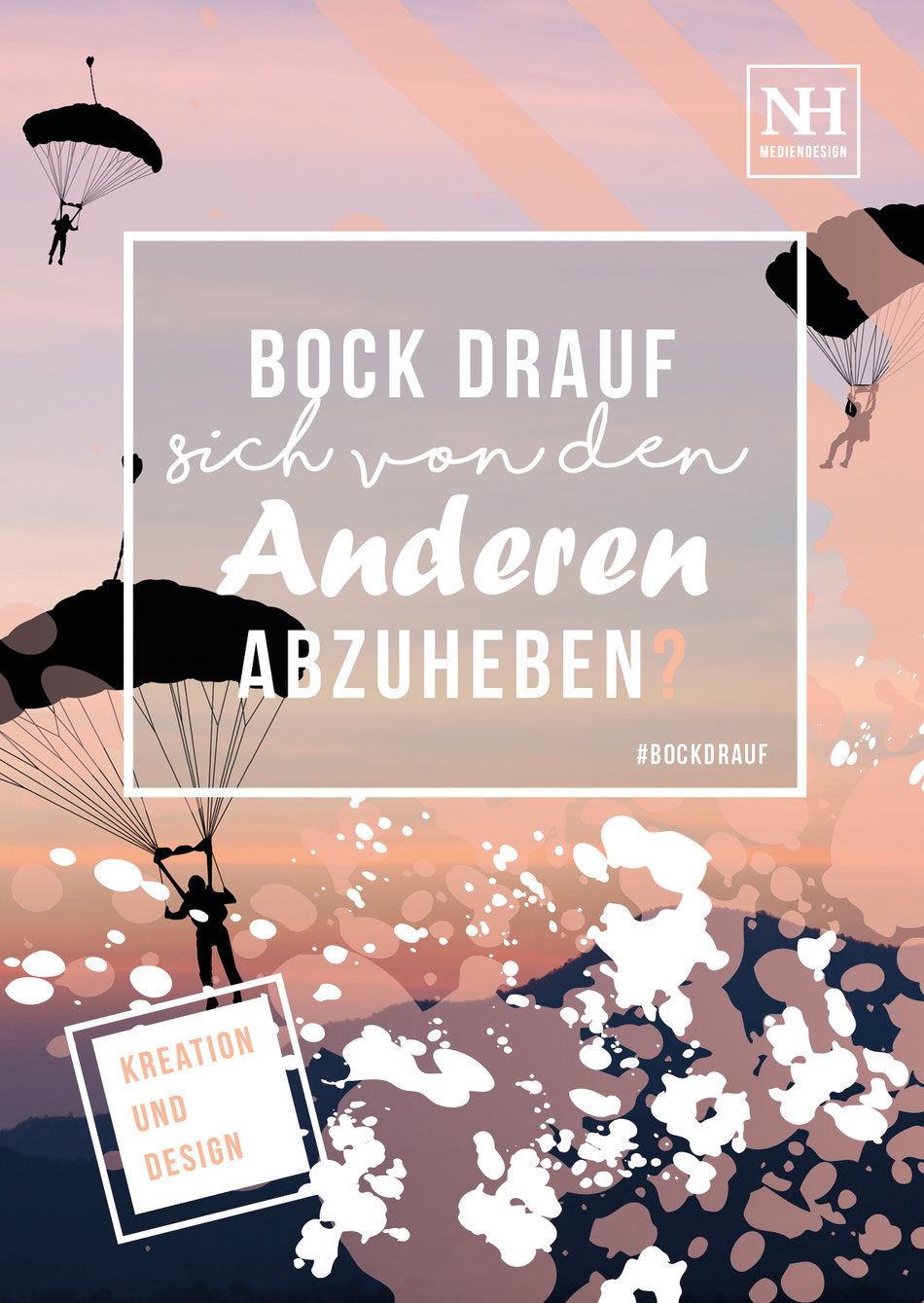 Nina Hepe Mediendesign Werbeagentur Bockdrauf Anzeige Kreation und Design 