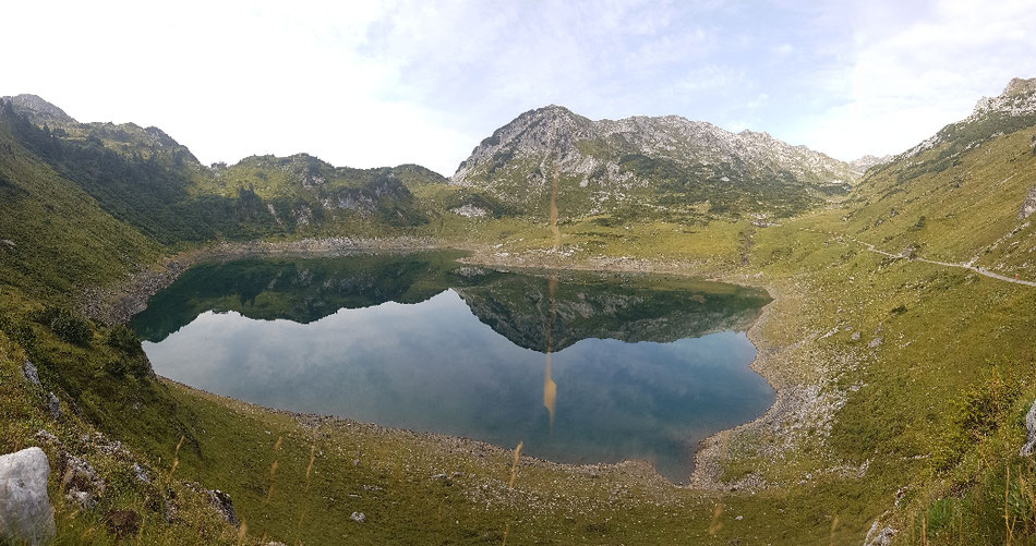 Der Formarinsee bei Lech am Arlberg