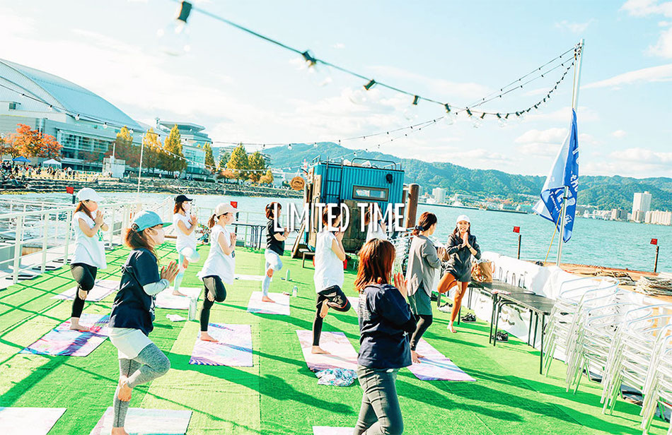 滋賀県大津市 湖上マーケット FUNE YOGA フネヨガ