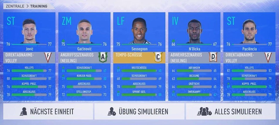 Training Von Spielern Fifa Karrierehilfe