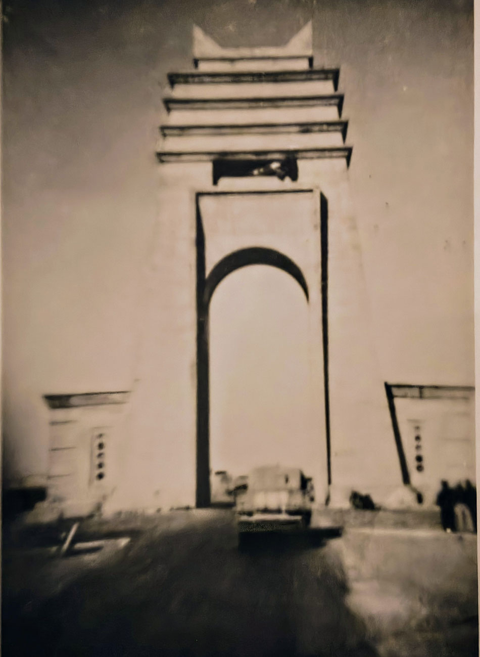 Italian "Marble Arch", Tripolitania, Libya