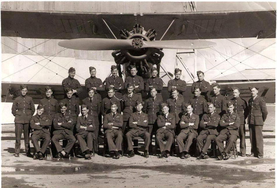 C Flight 55 Squadon - Iraq, with Wapiti in 1937    