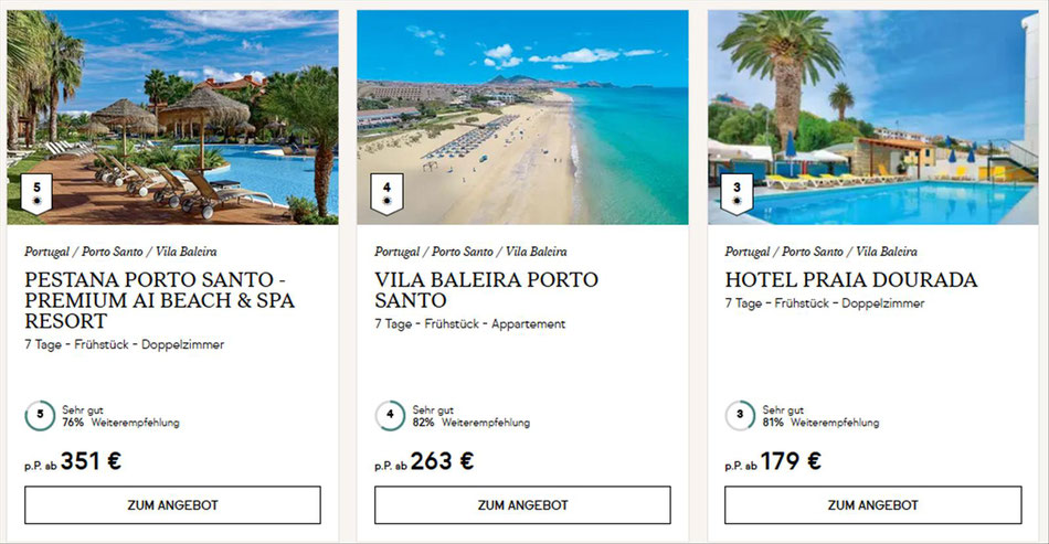 Portugal  alle Angebote zu SINGER PLUS Jubiläumsvorteilen buchen...