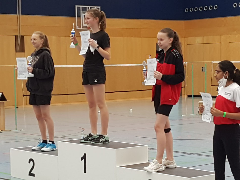 Mädcheneinzel U 17 - 3. Platz: Timea Baltrusch