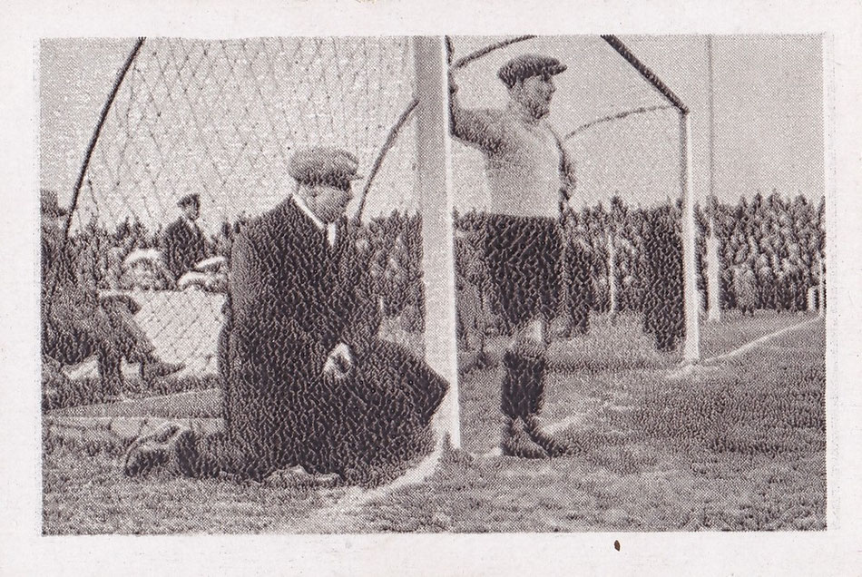 Trainer Jimmy Hogan und Georg Richter