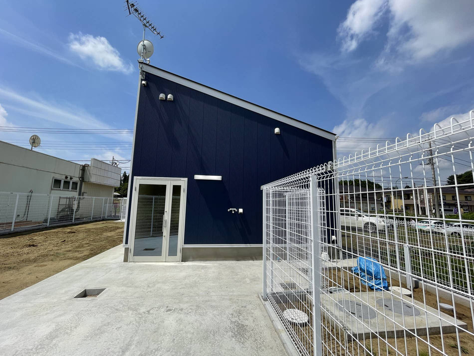 ドッグラン付き平屋住宅