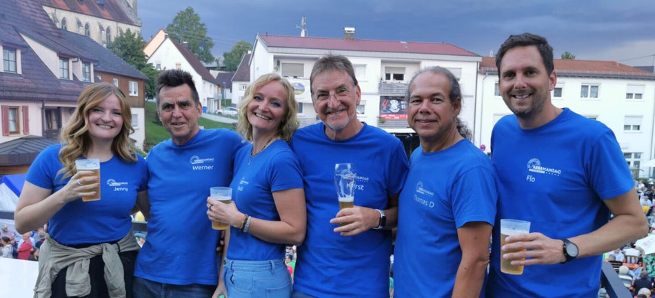 Jenny Hirt, Werner Schuler, Madeline Fausel, Horst Fausel, Thomas Diefenbacher, Flo Schmidberger