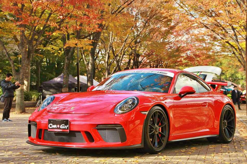 ポルシェ991GT3RS シブヤスポーツカーフェス 代々木公園 渋谷