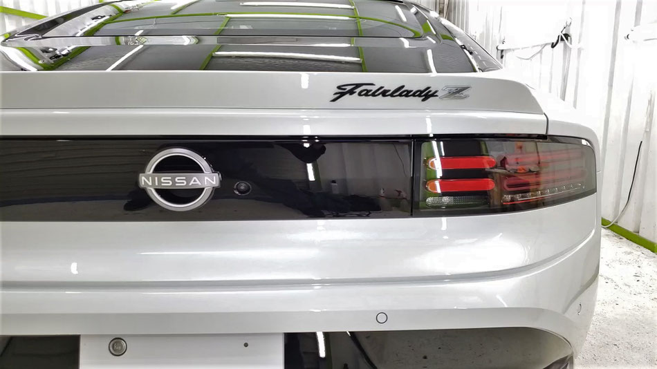 上がりの車として購入されたrz34をアートディテールで磨き・コーティングの依頼