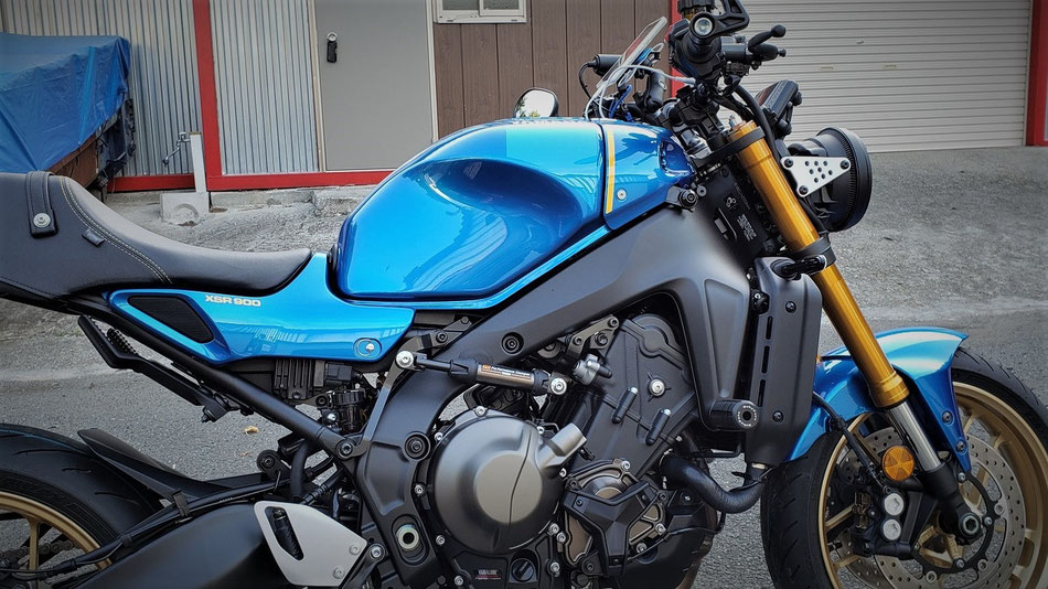 xsr900 バイクコーティング 埼玉 三芳
