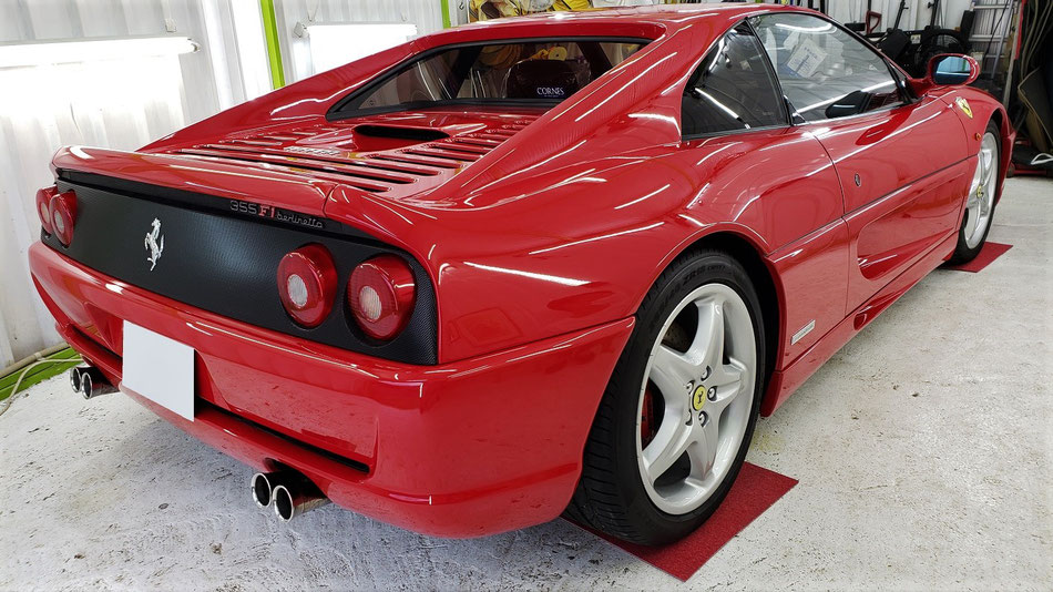 常連様のf355洗車 車磨き専門店アートディテール