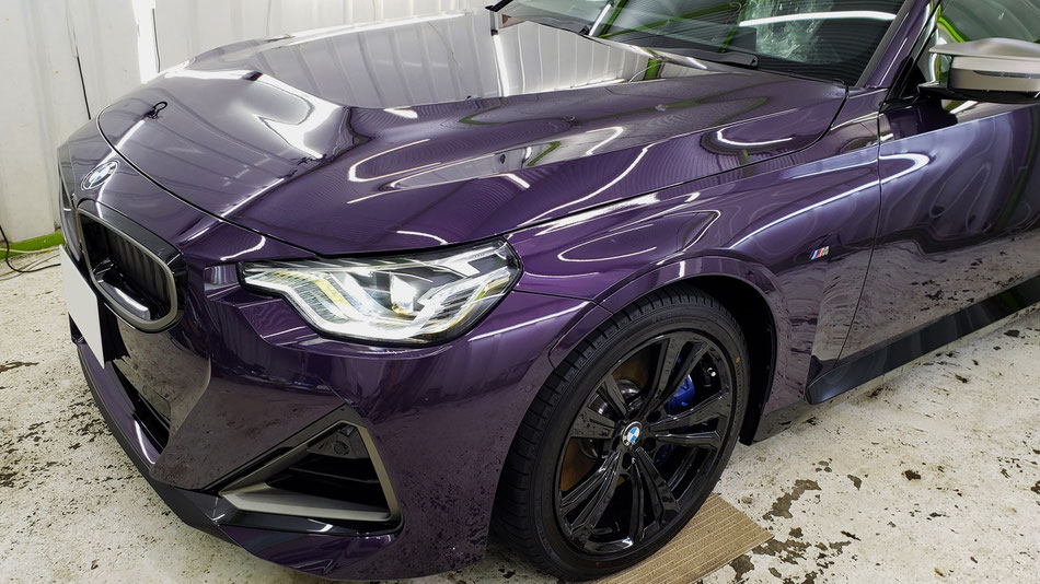 m240i xdriveのコーティングメンテナンス施工 アートディテール