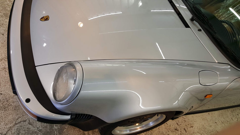 ポルシェ930ターボの磨き完成 埼玉の車磨き専門店