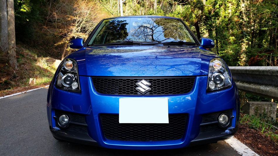 zc31s スイスポ コーティング完成 埼玉三芳の車磨き