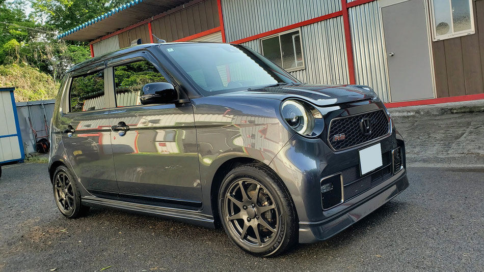 n-one-rs メテオロイドグレーのコーティングメンテナンス