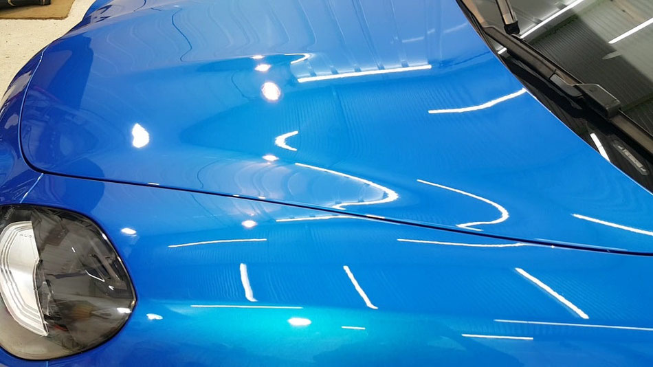 ALPINE A110S ナノガラスコーティング ボンネットの艶 埼玉の車磨き専門店・アートディテール
