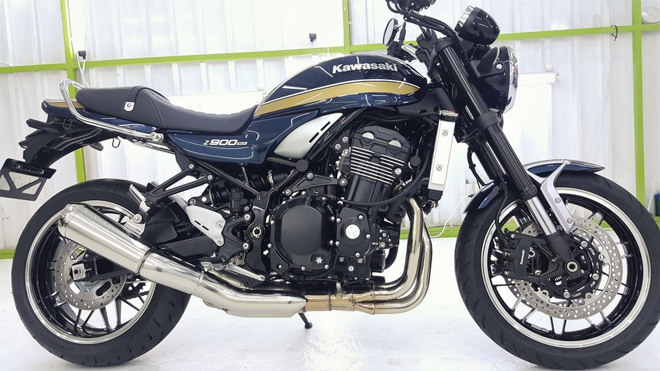 z9000rs キャンディトーンブルーのコーティング