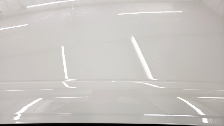 ポロGTI ルーフの葉のシミ除去
