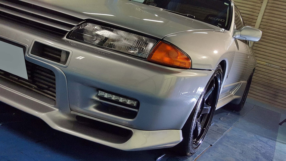 GT‐Rのガラスコーティング施工 BNR32