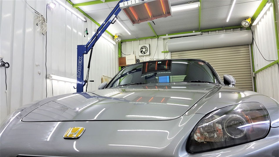 S2000の幌コーティング 埼玉三芳 所沢