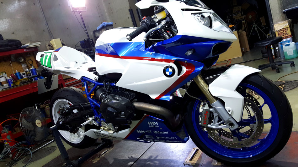 バイク磨き 三芳 富士見市 埼玉 HP2スポーツ