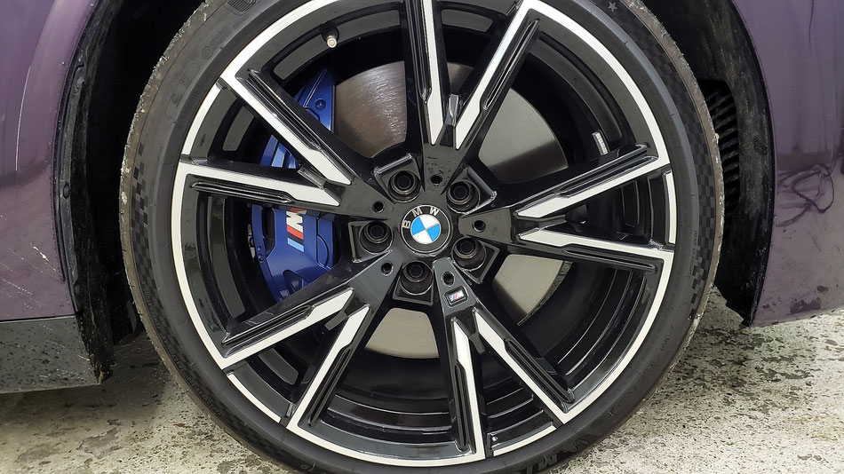 bmw m240i xdriveのホイールコーティング後、1年2カ月の状態