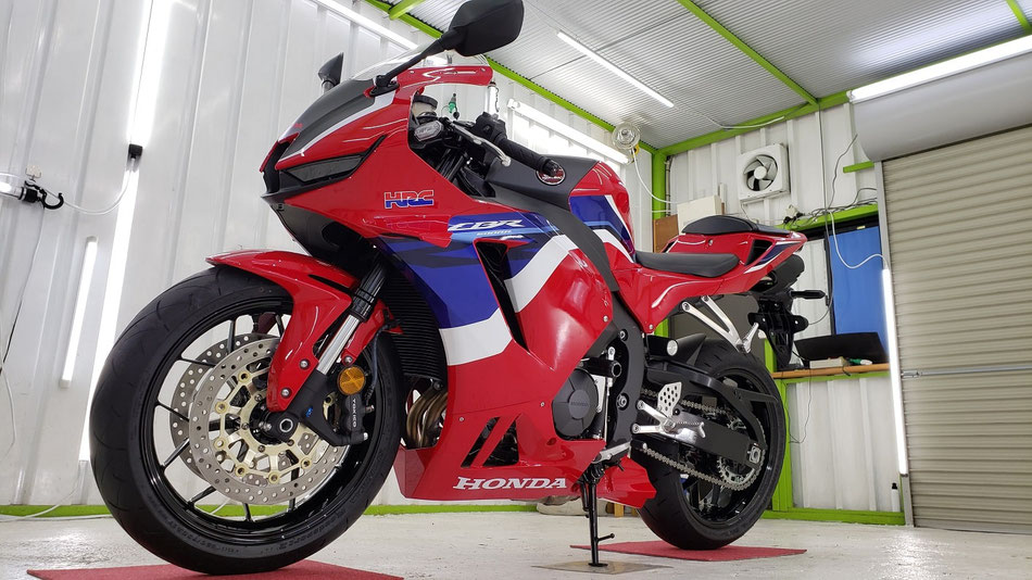 cbr600rr バイクのコーティングは埼玉の車・バイク磨き専門店・アートディテール