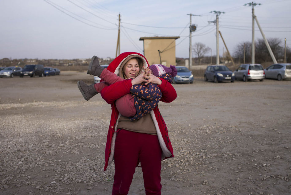 Palanca, Moldova, Ukrainian refugees in Moldova  © François Struzik - simply human
