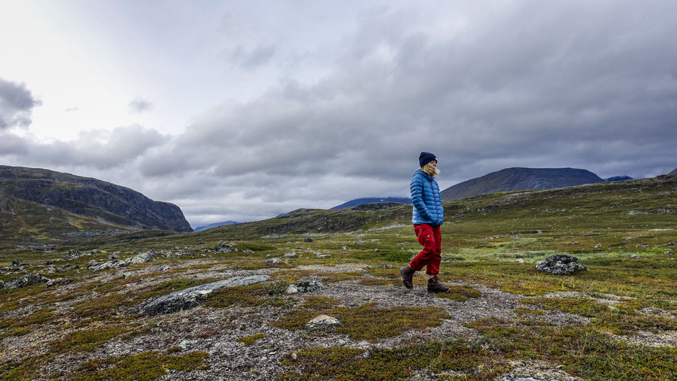 Kungsleden with kids, Abisko, Sweden, Lapland  © François Struzik - simply human
