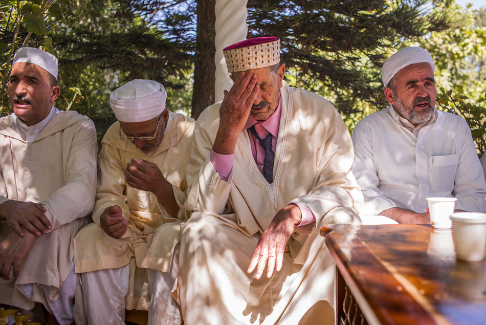 Alawya tariqa in Algeria, Mustaganem, Sheikh Khaled Bentounes  © François Struzik - simply human