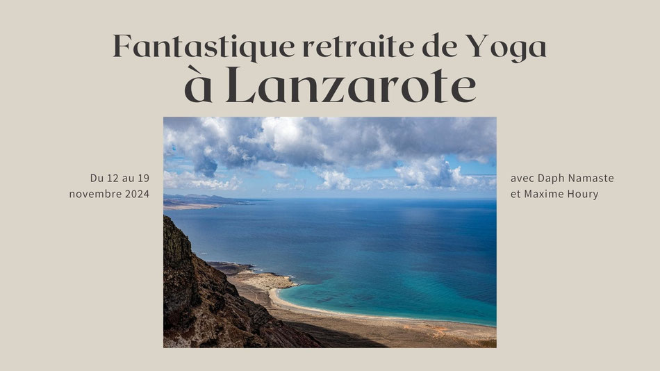 Lanzarote retraite yoga