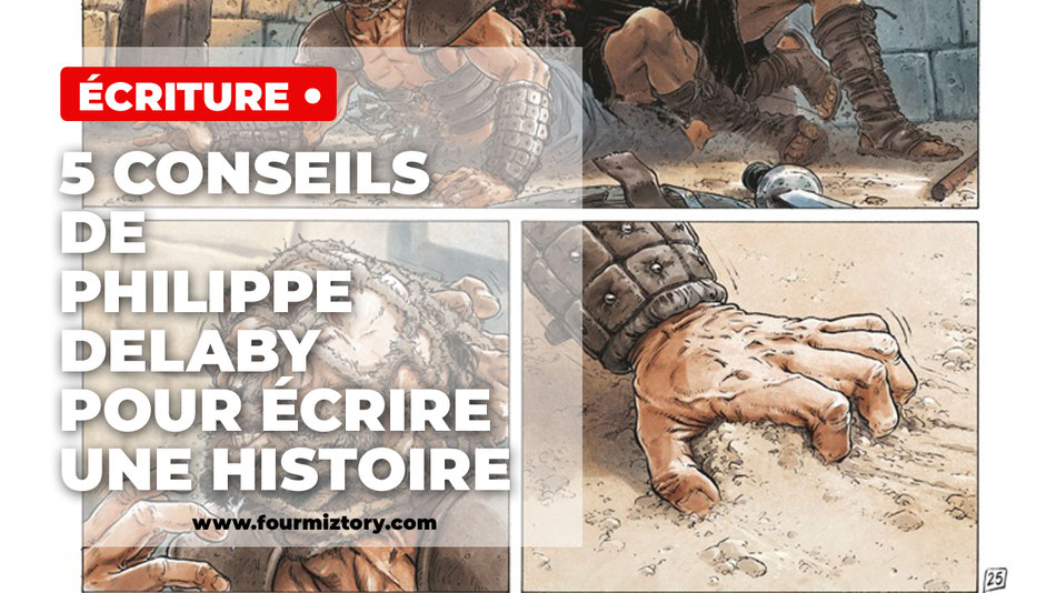 écrire une histoire, Philippe Delaby, Muréna