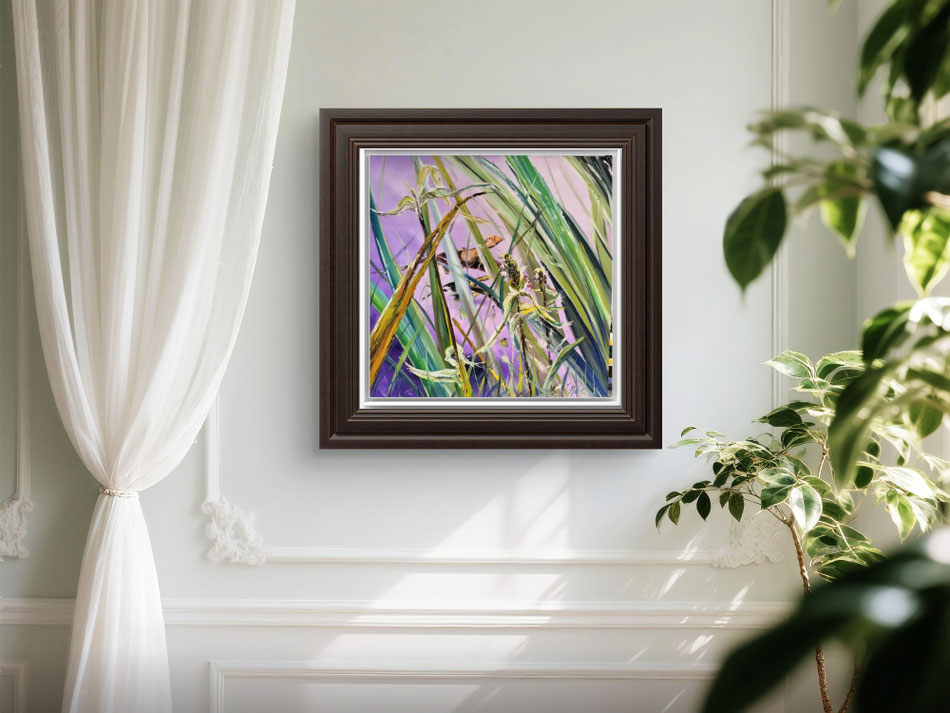 huile sur toile 80/80 cm