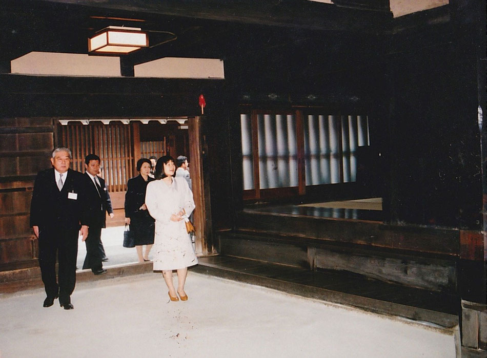 伊勢神宮 祭主 黒田清子 内親王様 今西啓仁 今西家 ご訪問  Imperial Princess Norinomiya Sayako (presently Sayako KURODA)