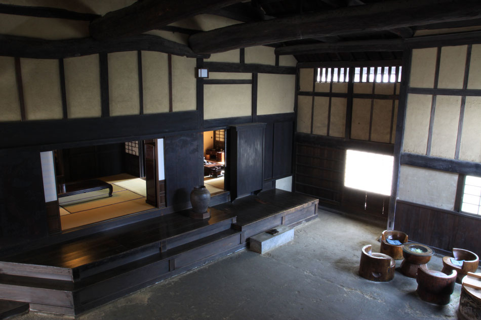 今西家 お白州 奉行所 法廷 court of law in the Edo period