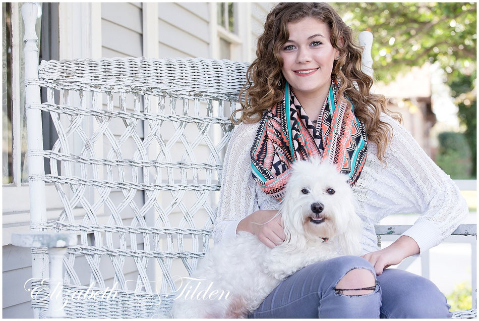 McKinney senior; Chestnut Square; Plano family photographer