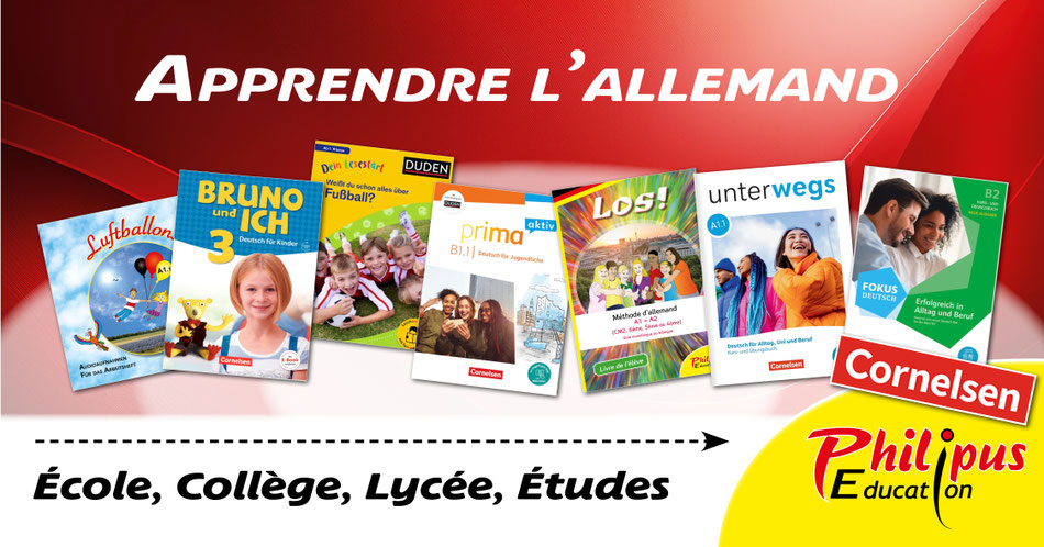 L'allemand autrement avec Philipus-Education et Cornelsen