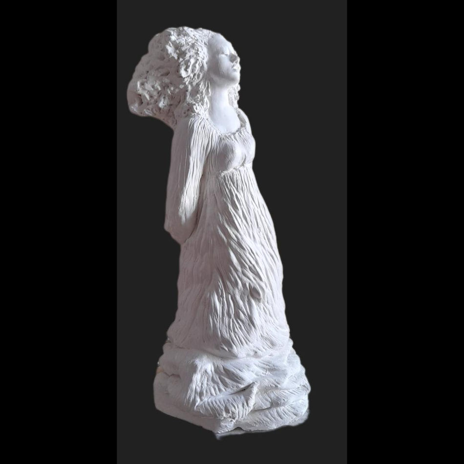 ANNE-SOPHIE argile 30x18x16cm