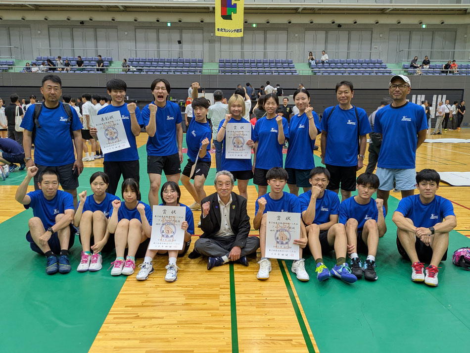 青森県選抜チーム　フェンシング　東北総体