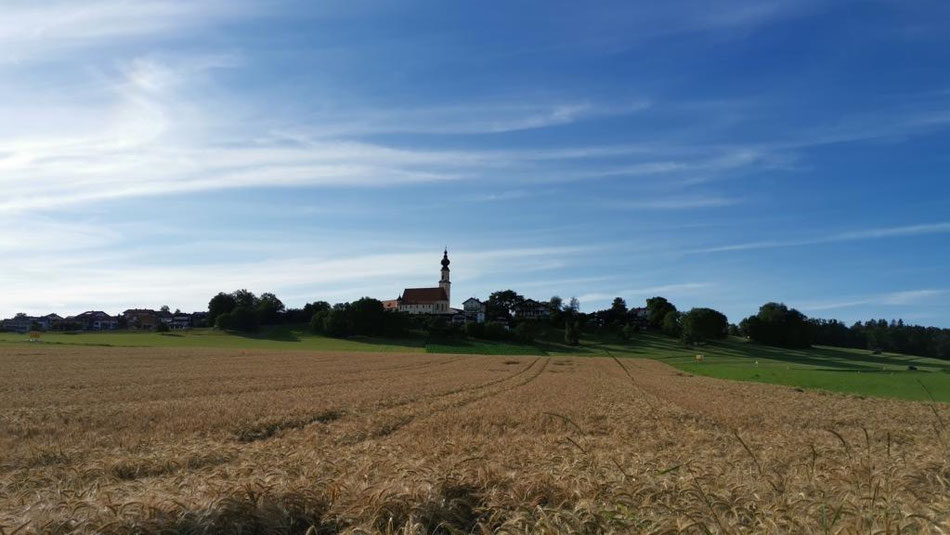 Blick auf Höslwang