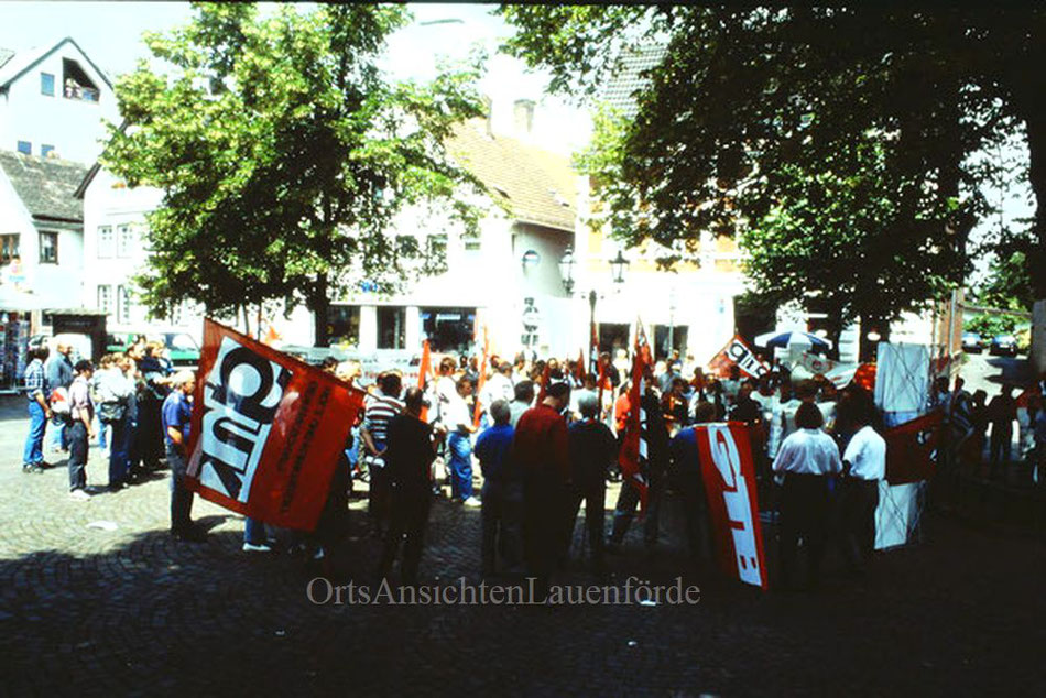 Marsch durch Lauenförde und Beverungen